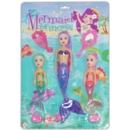 DOLLS,Mermaid Princess 3's 13 & 21cm,I/cd