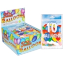 BALLOONS, Assorted Shapes 10's H/pk