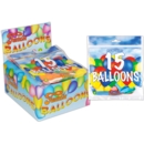BALLOONS, Assorted Shapes 15's H/pk
