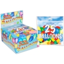 BALLOONS, Assorted Shapes 25's H/pk