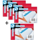 WHITE ENVELOPES,Peel & Seal C6 50's(3pks + 1 FOC)