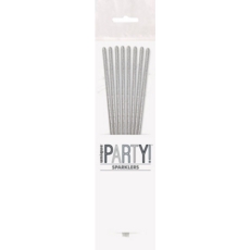 SPARKLER,Mini 7in Silver 8's H/pk