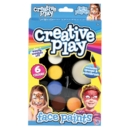 FACE PAINTS, Make Up, Washable 6 Cols 1xSponge 1xBrush H/pk