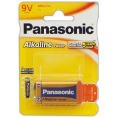 PANASONIC Alkaline Battery 9V I/cd