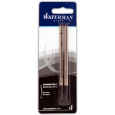 ROLLERBALL REFILL,Twin Black Fine (Waterman) (Was 7.99)