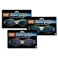 SWIM GOGGLES,MY  British Standard BS5883:1996  I/cd