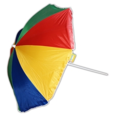 BEACH PARASOL,158cm UPF 40+   in Poly Carry Bag