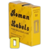 CARD NUMERALS,Gold No.0