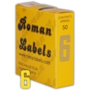 CARD NUMERALS,Gold No.6 or 9