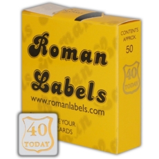 CARD AGE SHIELDS,Gold 40 Today