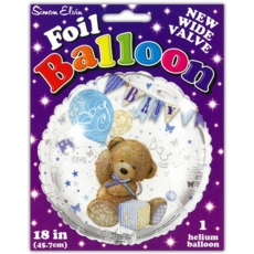 BALLOONS,Baby Boy Helium Foil