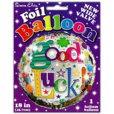 BALLOONS,Good Luck Unisex Helium Foil