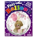 BALLOONS,Baby  Girl Helium Foil