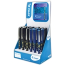 ROLLERBALL PEN,V7 Hi-Tec Blue & Black CDU (Pilot)