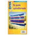 WINDBREAK,5 Pole Tall Height 153cm