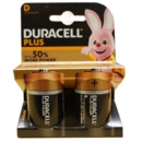 DURACELL Batteries D 2's I/cd