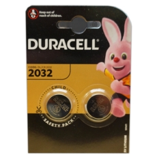 DURACELL Batteries Button Cell 2032 3V Lithium 2's I/cd