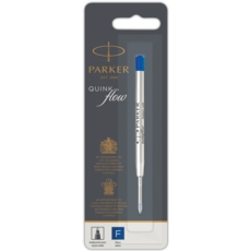 BALL PEN REFILLS,Quinkflow Blue Fine I/cd (Parker)