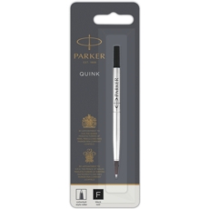 ROLLERBALL REFILLS,Black Fine I/cd (Parker)