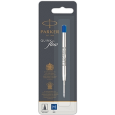 BALL PEN REFILLS,Quinkflow Blue Med I/cd (Parker)