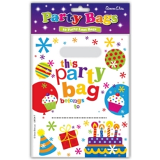 PARTY BAGS,Cakes & Candles 10's