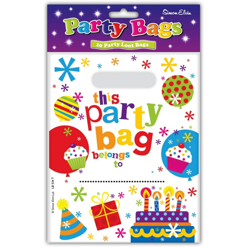 PARTY BAGS,Cakes & Candles 10
