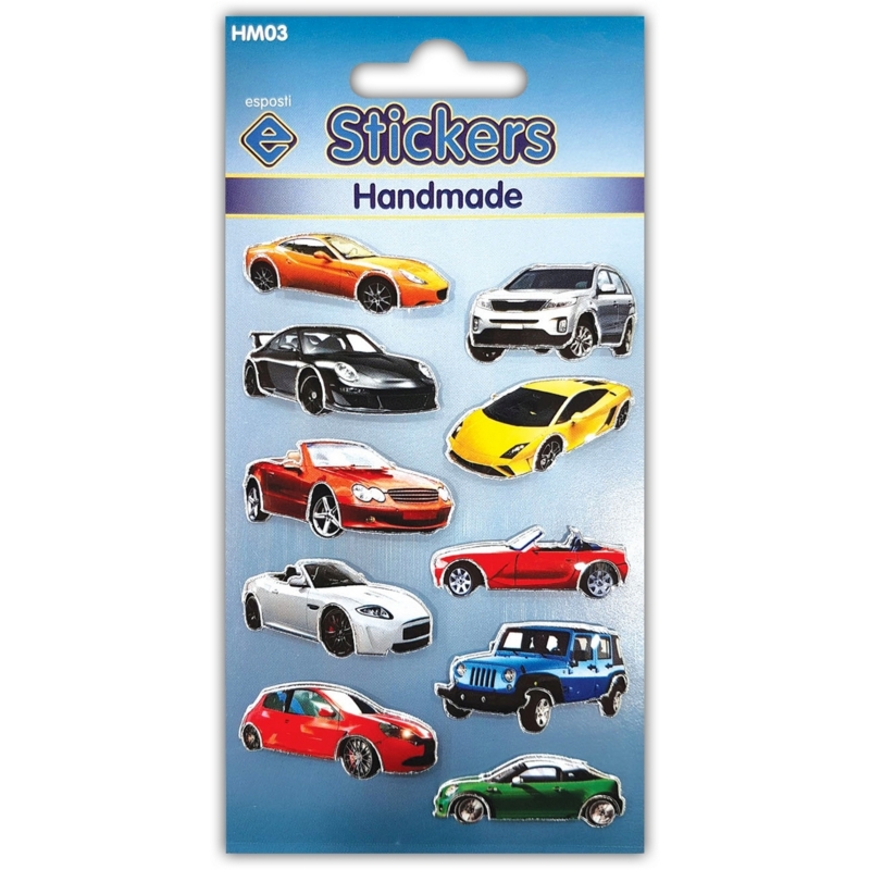STICKERS,Handmade Cars