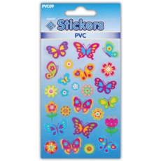 STICKERS,PVC Butterflies