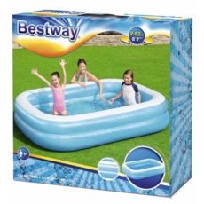 PADDLING POOL,Inflatable Family Pool 103 x 69 x20in Bxd