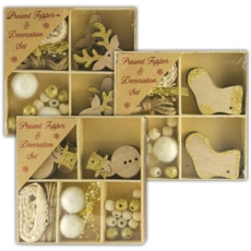 PRESENT TOPPER SET,DIY Natural (Was 3.99)