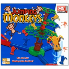 JUMPING MONKEYS GAME,Age 3+ 2-3 Players, 'MY' Bxd