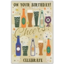 GREETING CARDS,Birthday 6's Beer