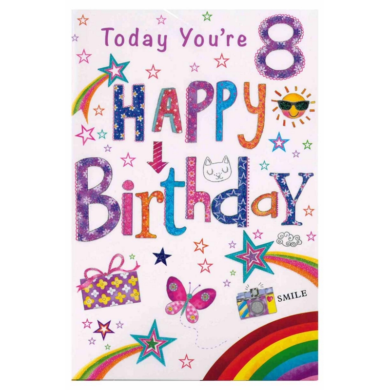 AGE 8 CARDS,Female 6