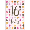 AGE 16 CARDS, 6's Female Patterns &l Text
