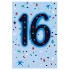 AGE 16 CARDS, 6's Male Stars