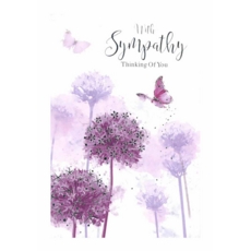 SYMPATHY CARDS,6's Wild Flowers