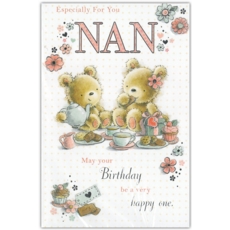 BIRTHDAY CARDS,Nan 6's Teddy Bear Picnic (Was 1.20)