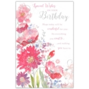 BIRTHDAY CARDS, 6's Floral (Was 1.20)