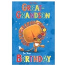 BIRTHDAY CARDS,Great Grandson 6's Lion