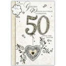 ANNIVERSARY CARDS, Your Golden Hearts