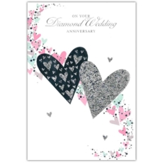 ANNIVERSARY CARDS,Your Diamond Hearts