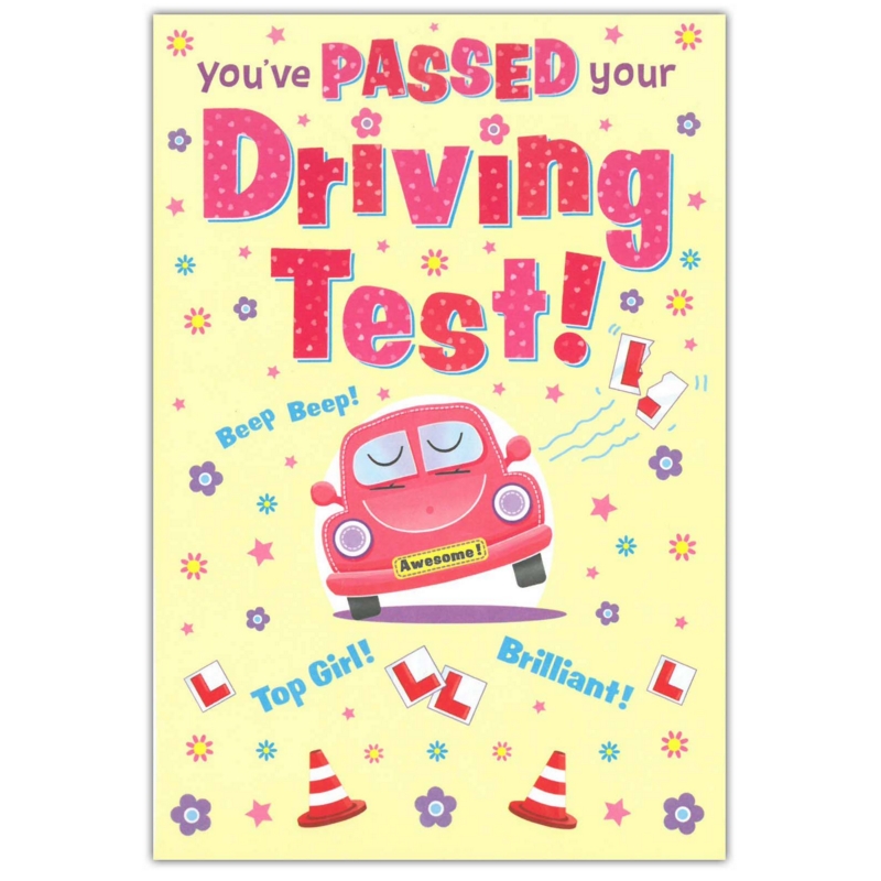 DRIVING TEST PASS CARDS,6