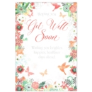 GET WELL CARDS, 6's Butterflys
