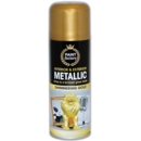 SPRAY PAINT AEROSOL, Gold Metallic Gloss Finish, 200ml
