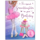 GREETING CARDS,Granddaughter 6's Ballerina