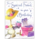 GREETING CARDS,Special Friend 6's Fashion