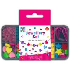 JEWELLERY SET,Make Your Own, Colourful, In Case H/pk