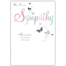 SYMPATHY CARDS, 6's Butterflies