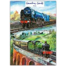 GREETING CARDS,Blank 6's Classic Steam Train