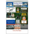 GREETING CARDS,Birthday 6's Funny Road Signs